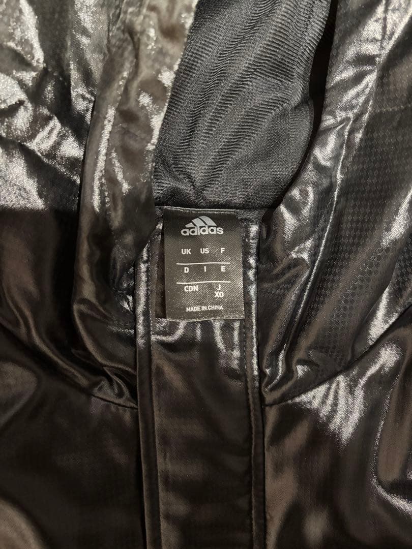 adidas professional ベンチコート 黒 XO