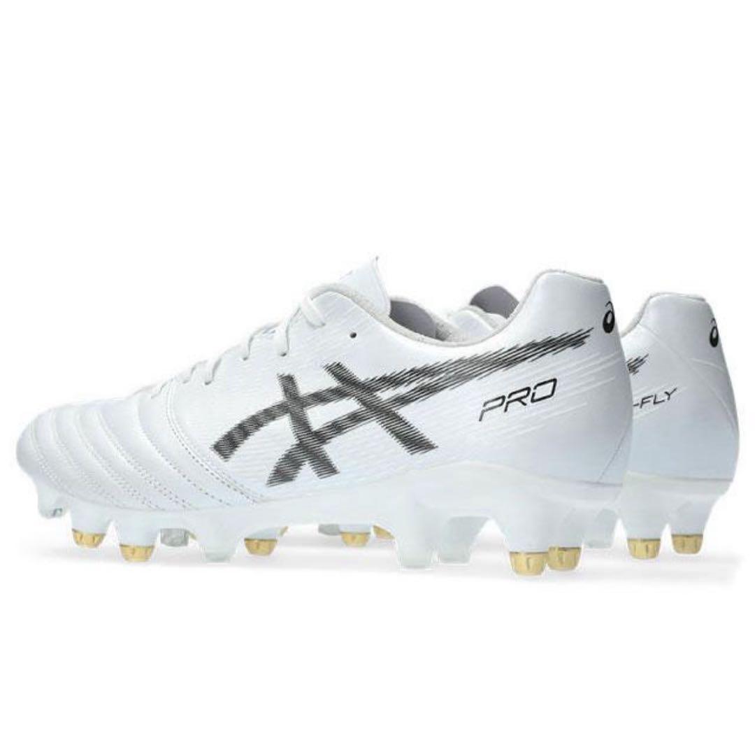 新品タグ付きASICS DS LIGHT X-FLY ホワイト サッカーシューズ