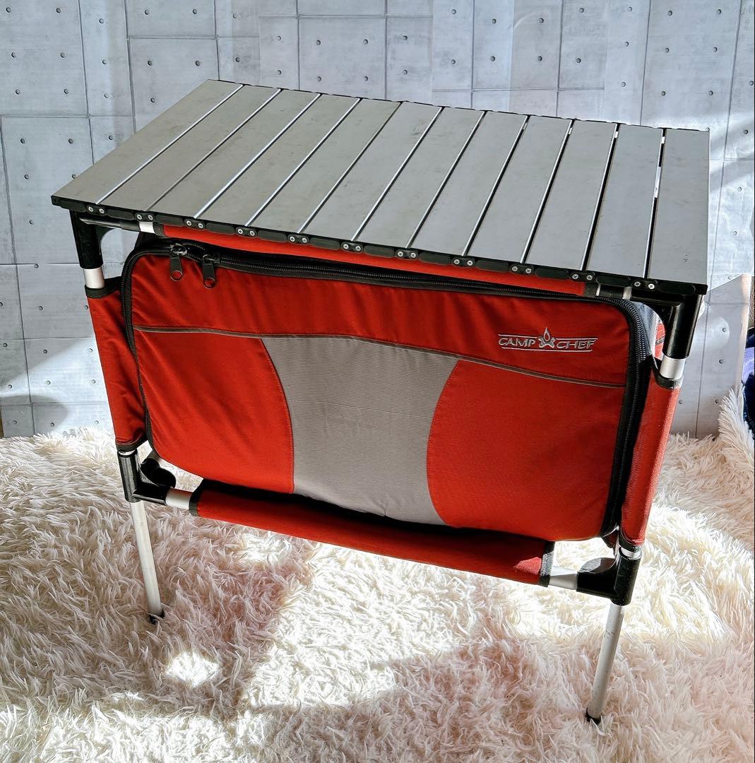 Camp shef キャンプテーブル　収納ボックス　オーガナイザー　輸入品