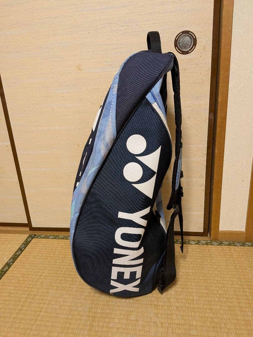 YONEX バドミントンラケットバッグ　ネイビーサックス