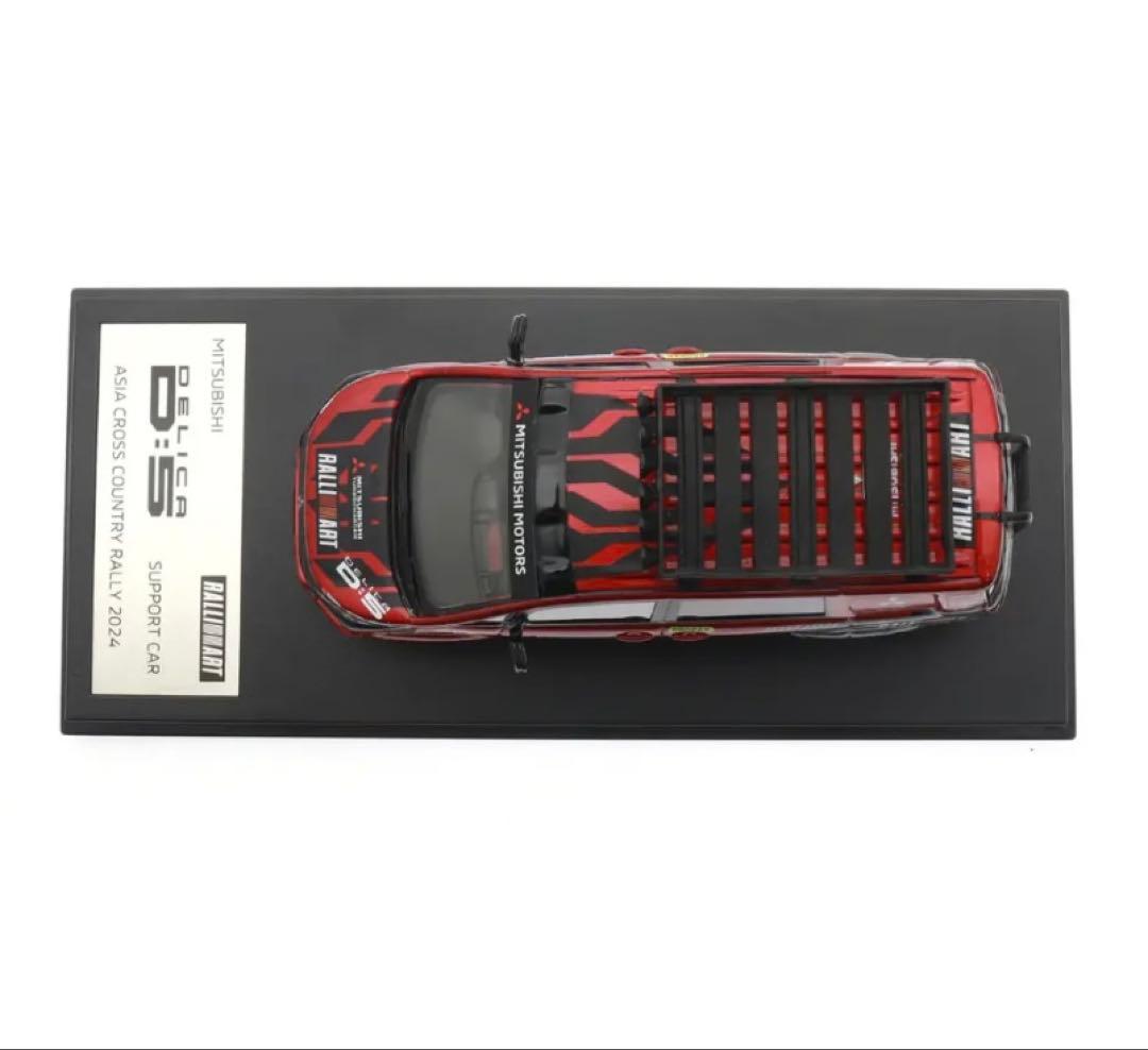 新品★デリカD:5　サポートカー 1/43モデルカー 三菱自動車