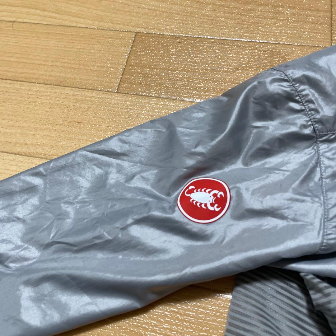 CASTELLI ARIA SHELL JACKET ウィンドブレーカー グレー