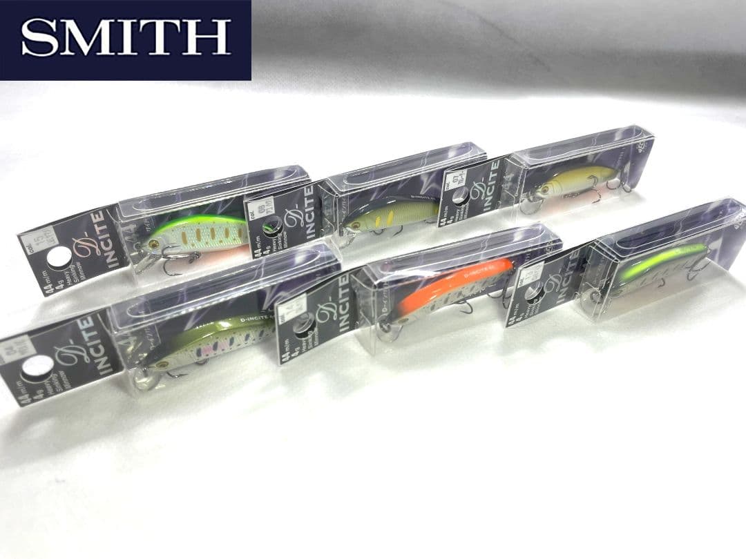 SMITH D-INCITE ミノープラグ 6個セット
