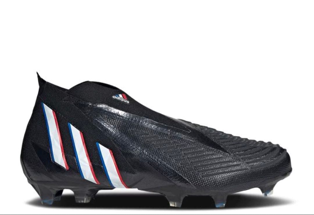 adidas サッカーシューズ ブラック/ホワイト/レッド