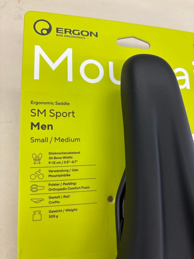 332 【新品】 ERGON　エルゴン　SM Sport Men　サドル