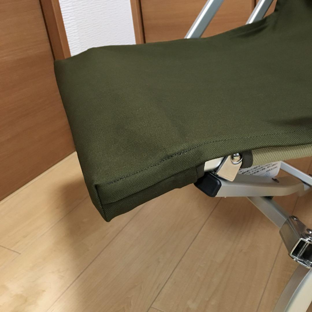 カーキ色 ローチェア30用 10号帆布カバー ポケット 保護カバー スノーピーク