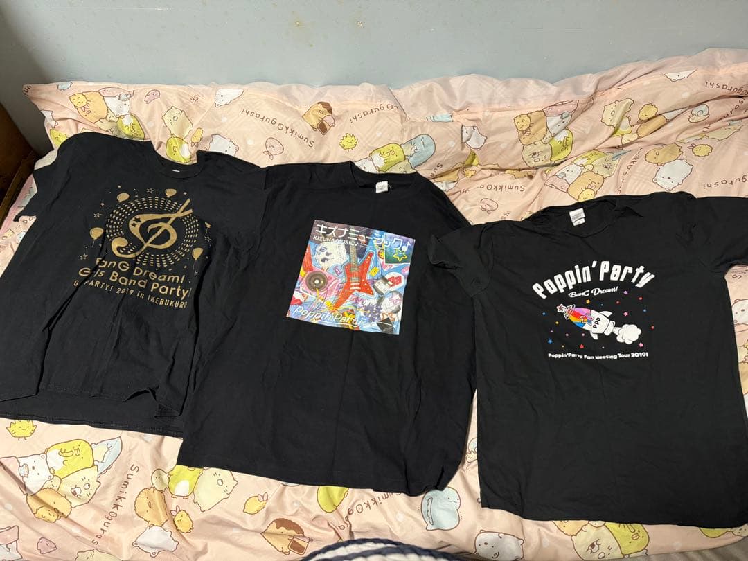 バンドリ　法被、Tシャツ、タオル　まとめ売り　海外業者大歓迎