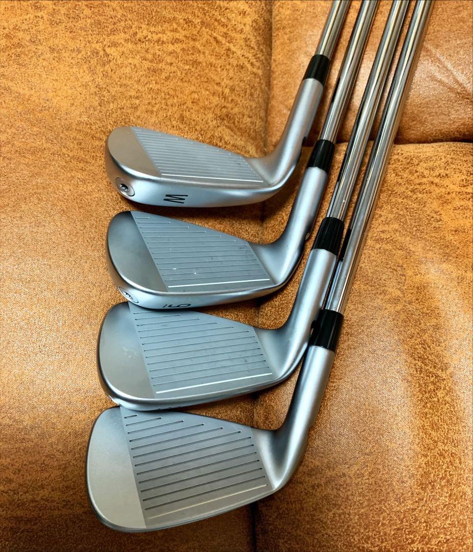 【美品】PING ブループリントS アイアン4本セット 7-W DGEX
