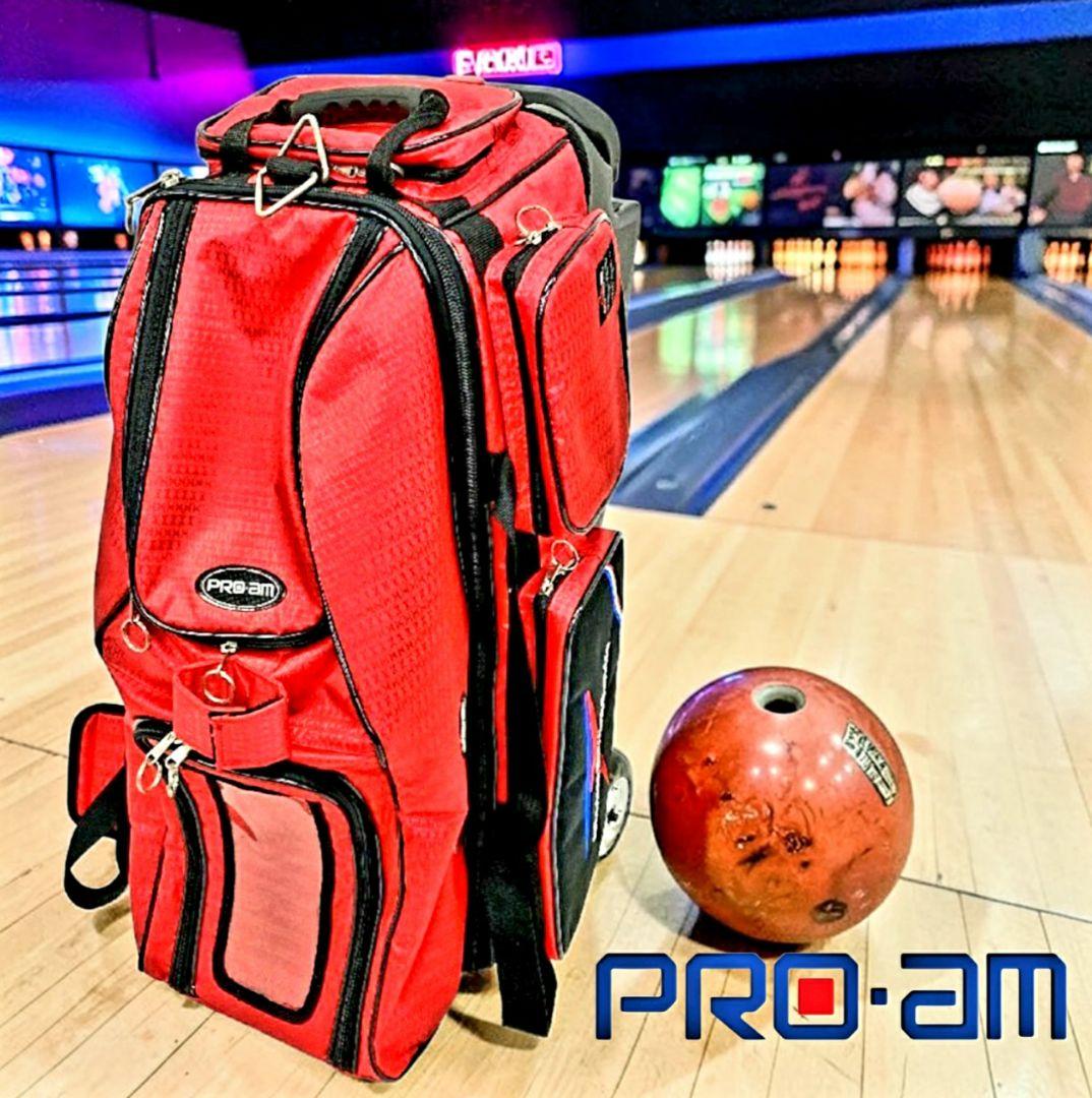 PRO-AM(American Bowling Service)ボウリングバッグ