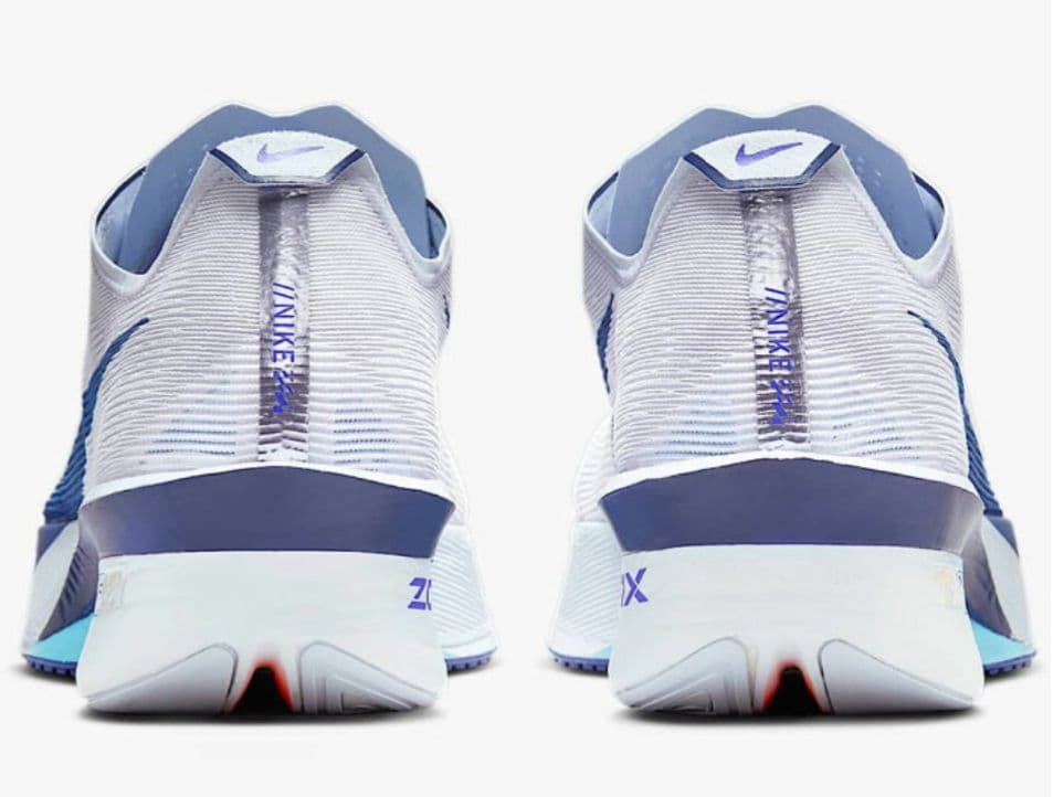 Nike ZoomX　ヴェイパーフライ ホワイト/ネイビー　23.5cm