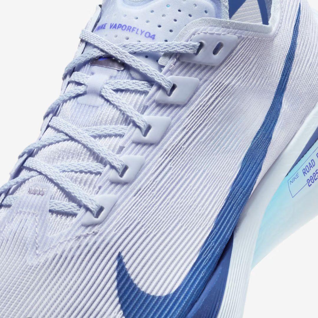 Nike ZoomX　ヴェイパーフライ ホワイト/ネイビー　23.5cm