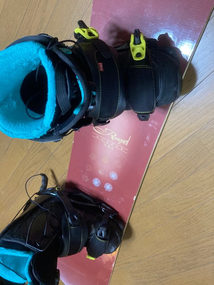 スノーボード3点セット14￼3cm Rossignol Head Salomon