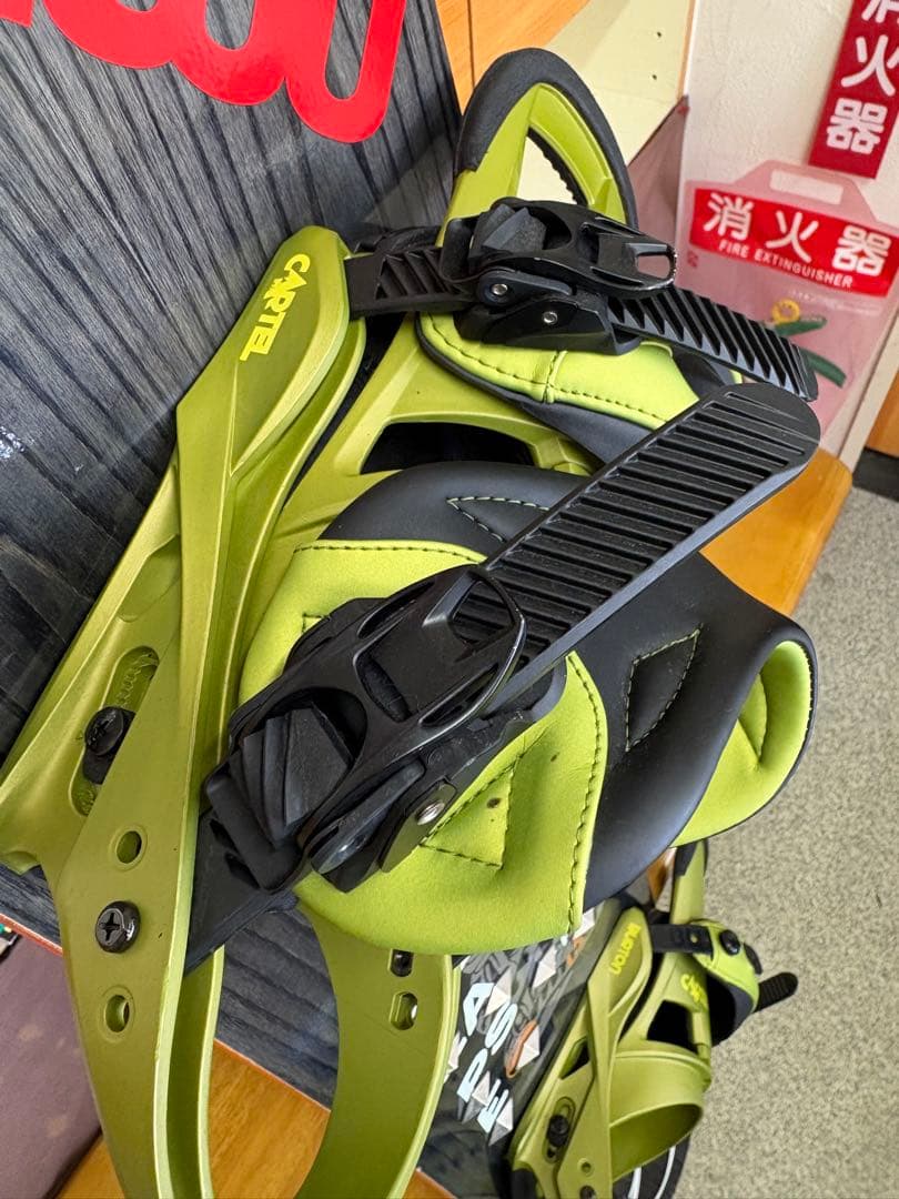 Arbor 150cm スノーボード Cartelバインディング付き