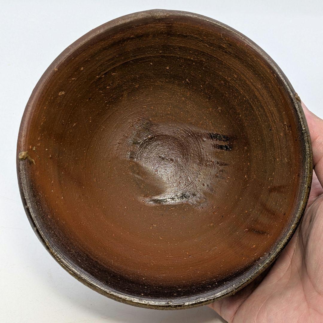 岡山県重要無形文化財 藤原建 備前焼 茶盌 合箱 抹茶碗 抹茶茶碗 茶道具 茶器