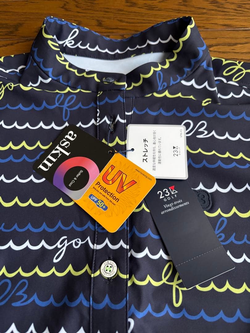 『23区GOLF 』UVプロテクション ワンピース M 新品タグ付き