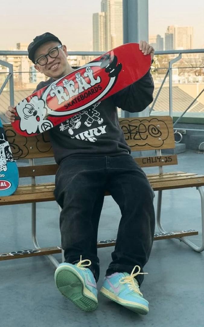 スケートボード VERDY x REAL SKATEBOARDS ISHOD Skatedeck