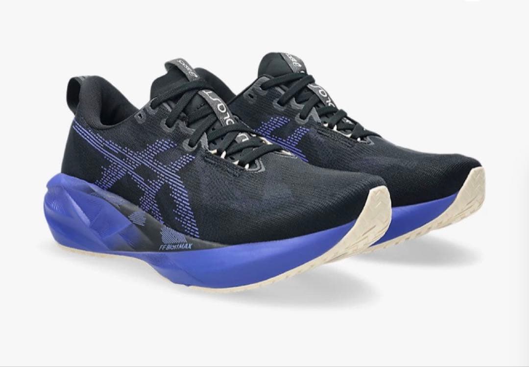 asics NOVABLAST 5 ノヴァブラスト 28.0 黒/コバルト
