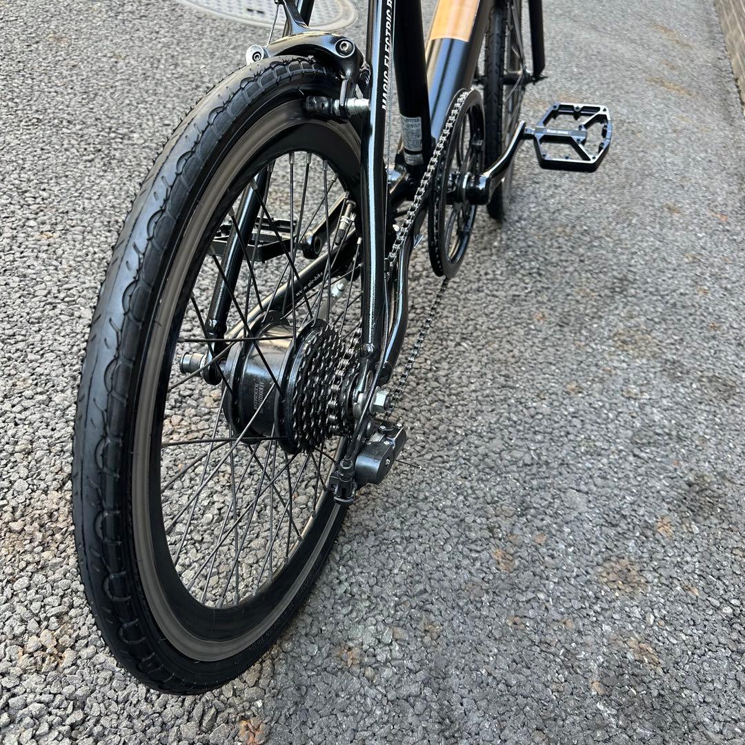 TRANS MOBILLYトランスモバイリー207E 電動アシスト自転車ブラック
