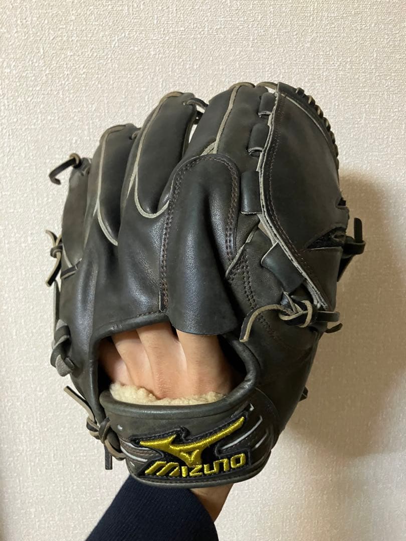 ミズノプロ　硬式投手用グローブ　ノースヨーロピアンキップ