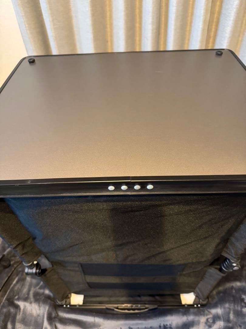 DOD マルチキッチンテーブル　TB1-38-BK 送料込み