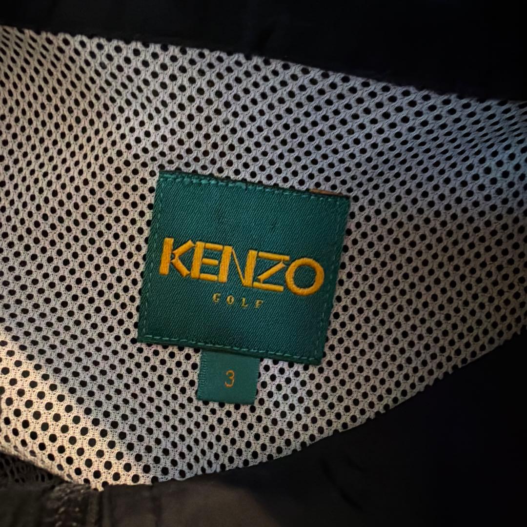 KENZO GOLF ケンゾー ゴルフ ナイロンジャケット コーチジャケット L
