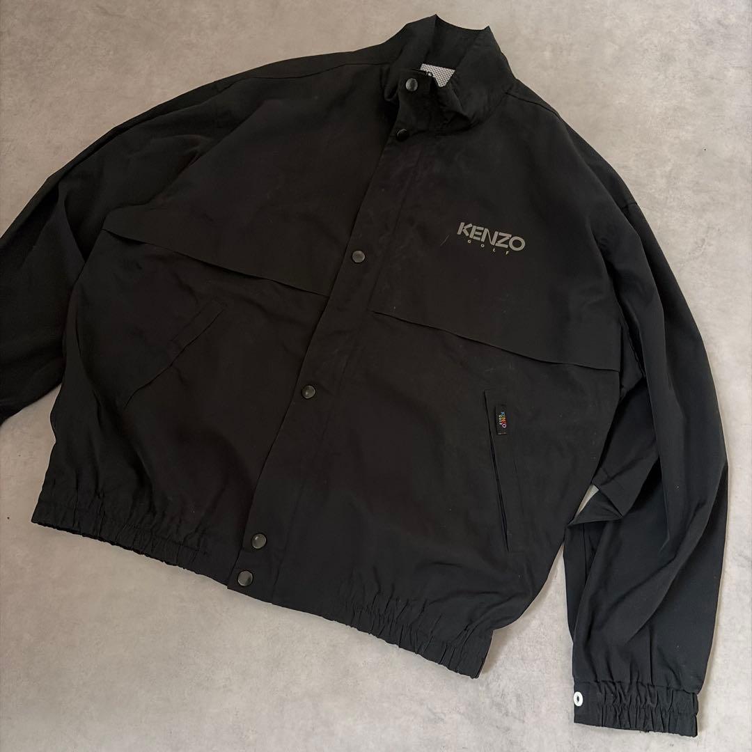 KENZO GOLF ケンゾー ゴルフ ナイロンジャケット コーチジャケット L