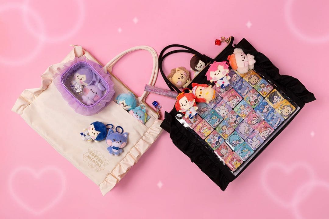 いれいす minini A3トートフリルバッグ 痛バ 白