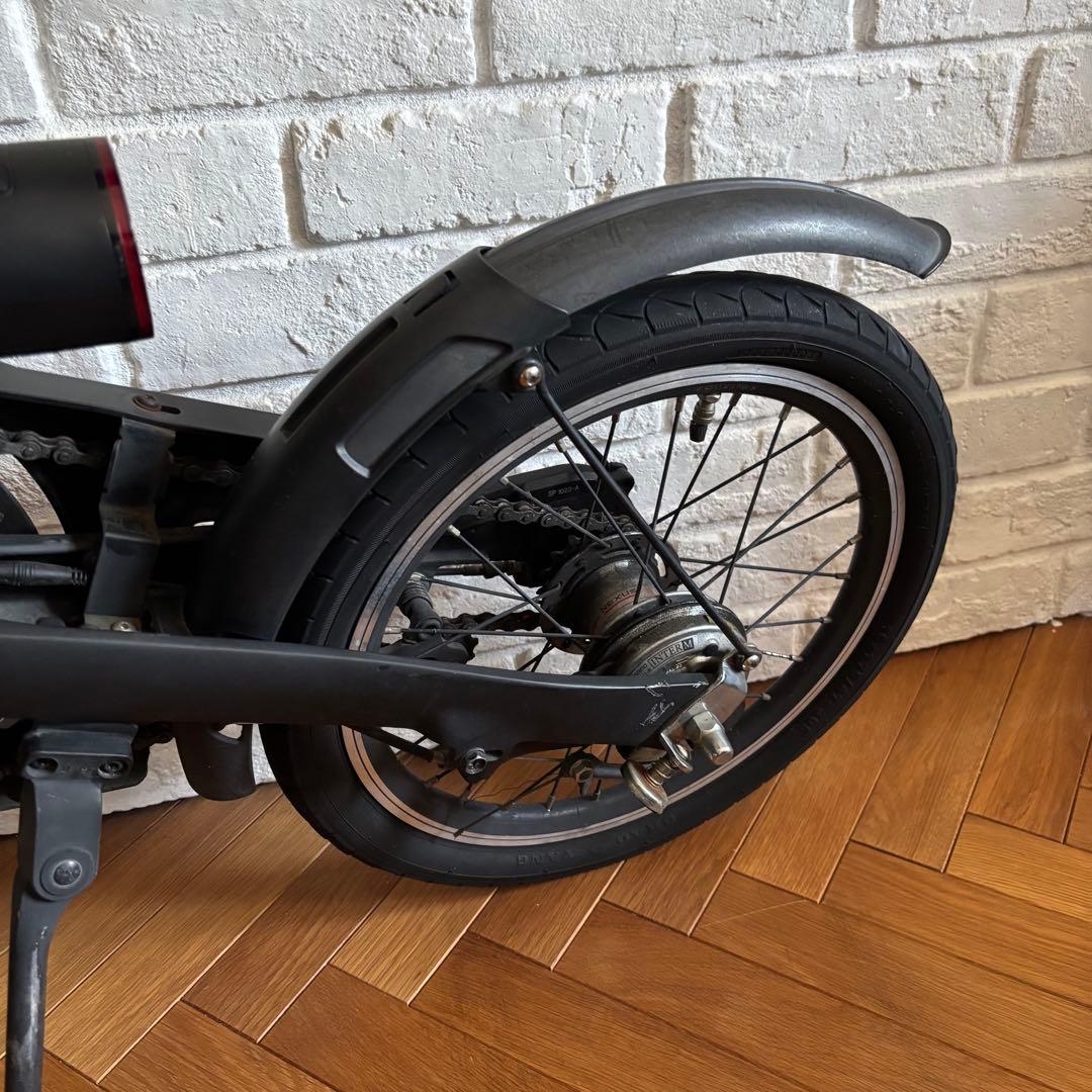 Qi CYCLE EF-1 Pro 電動アシスト 折り畳み自転車 ジャンク扱い