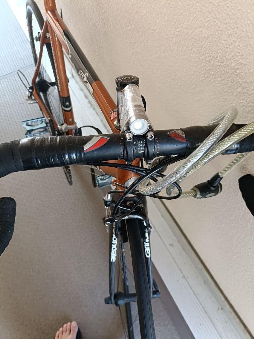 レア！Cannondale オレンジ ロードバイク