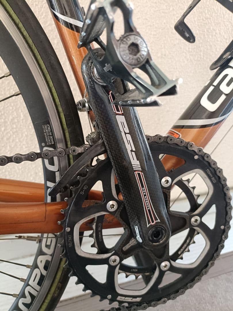 レア！Cannondale オレンジ ロードバイク