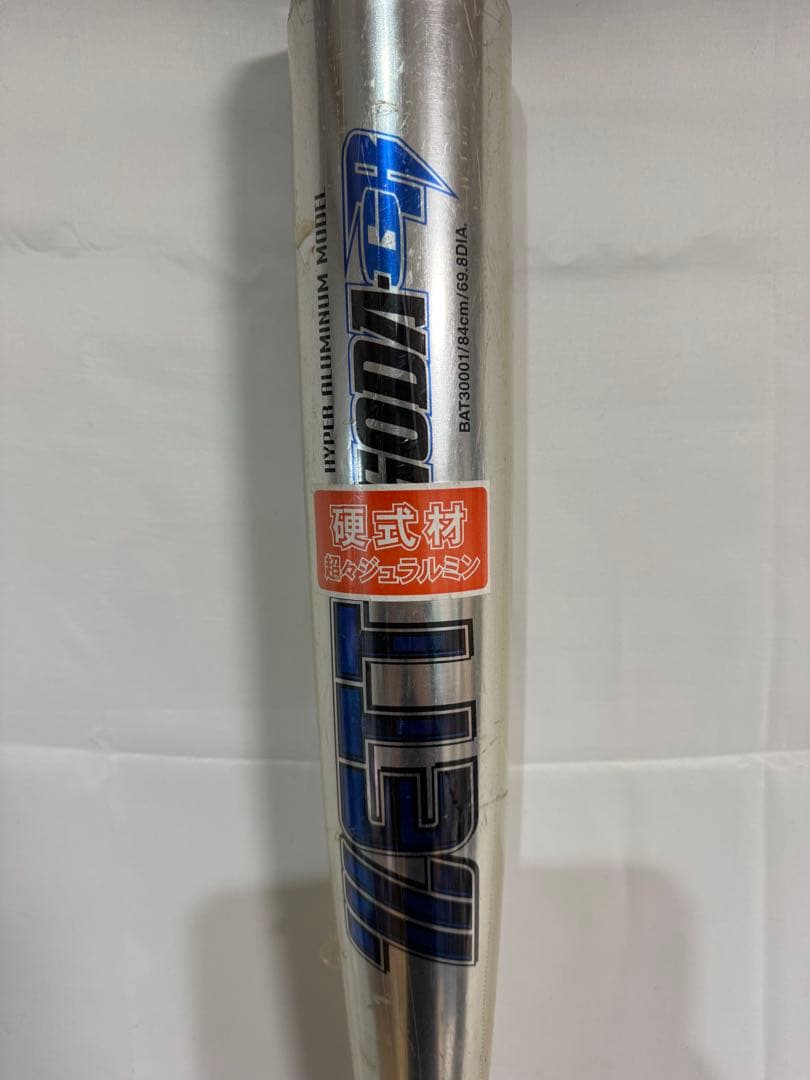 未使用品❗️ZETT 軟式バット BAT30001 84cm シルバー
