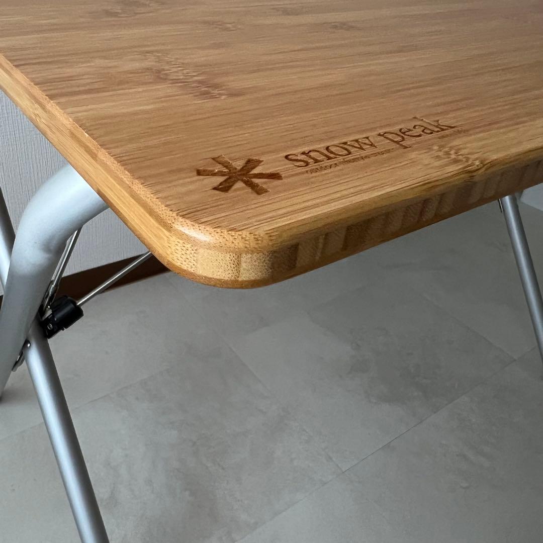 スノーピーク ワンアクションテーブル 竹 LV-010TR  peak