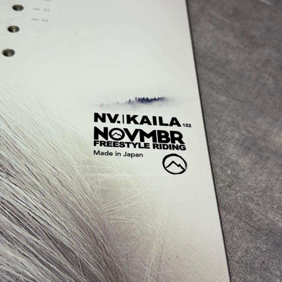NOVEMBER ノベンバー KAILA 152cm スノーボード キャンバー