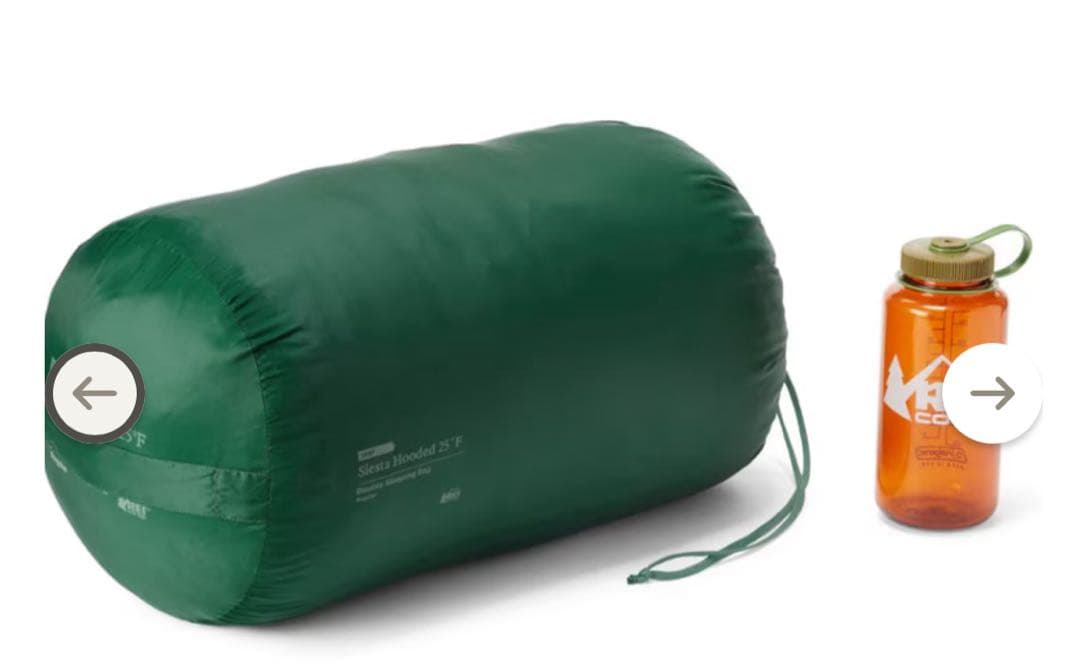 REI Siesta Hooded Double Sleeping Bag！