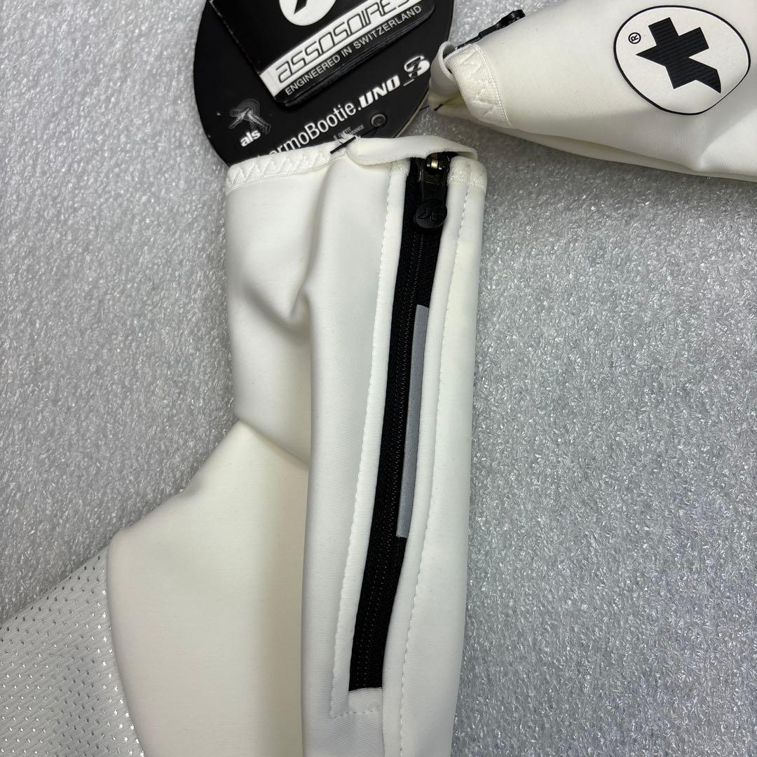 【新品】ASSOS シューズカバーThermoBootie ホワイト