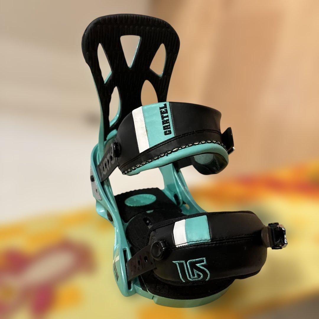 値下げ　希少Burton 布施忠　154センチ　カーテルバインディング付き