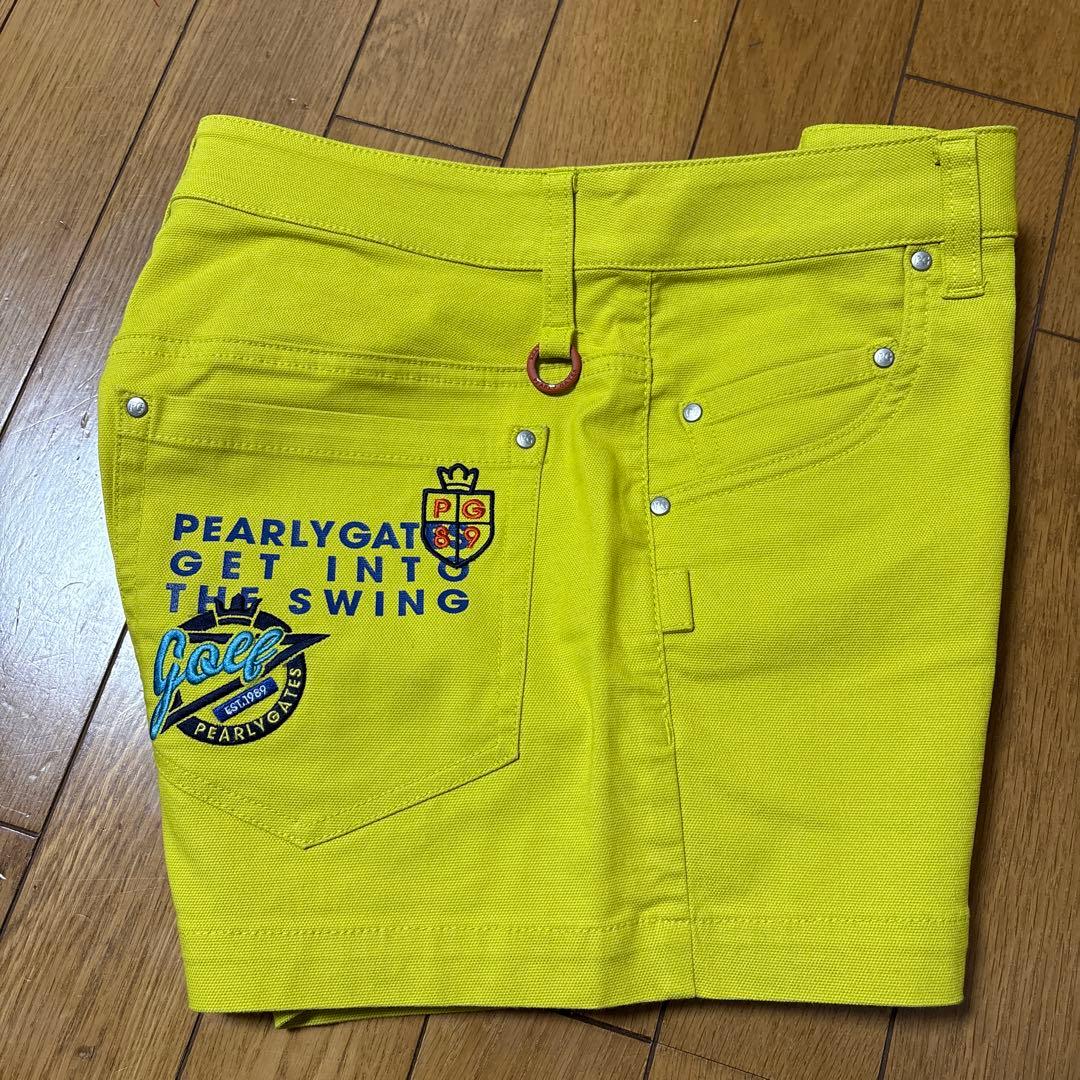 美品パーリーゲイツ　ゴルフパンツ　ショートパンツ　0(S)レディースゴルフウェア