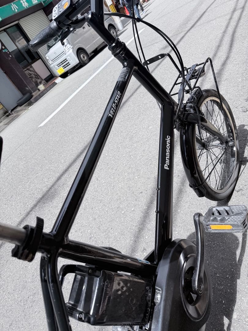 大阪府　パナソニック　VELO STAR 電動アシスト自転車 黒 スポーツタイプ