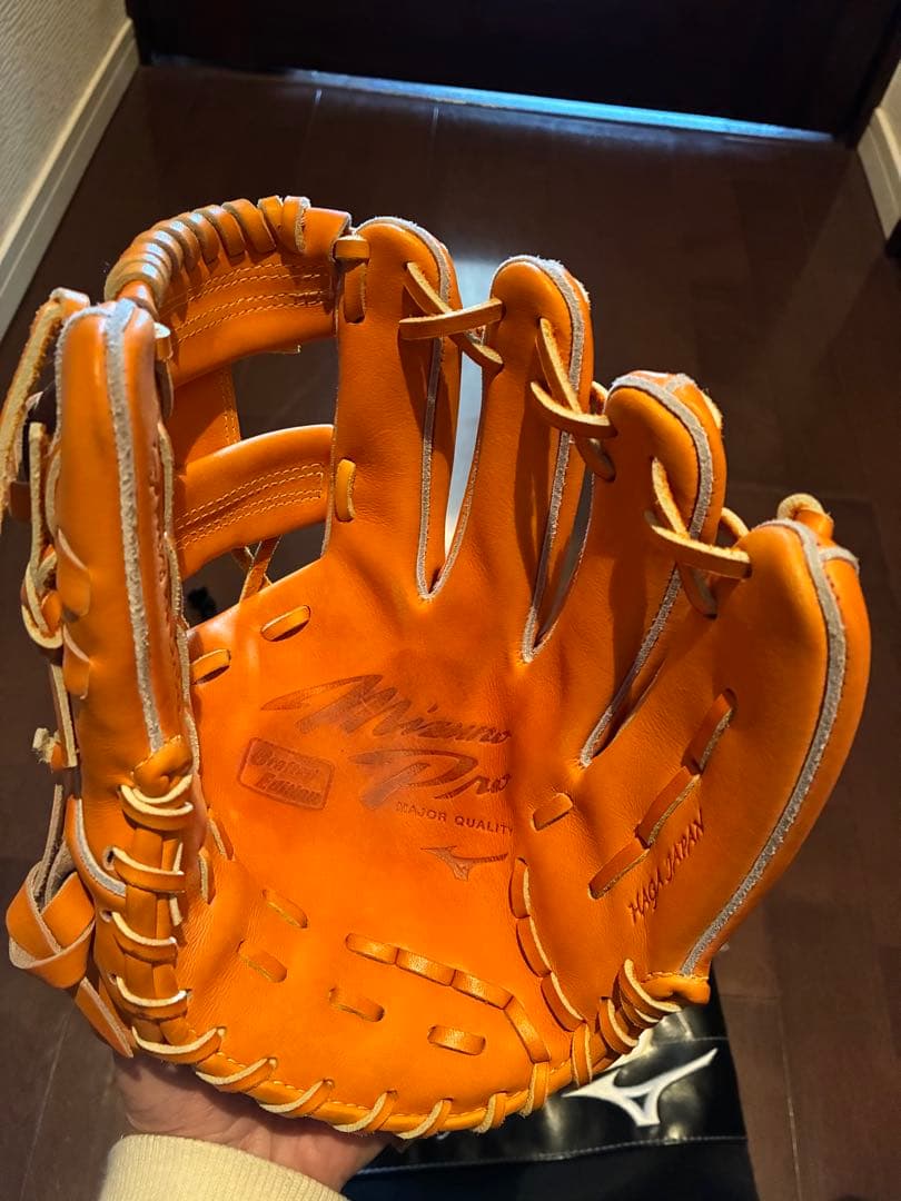 【三連休特価】MizunoPro 硬式内野MM型　クラフティッドエディション