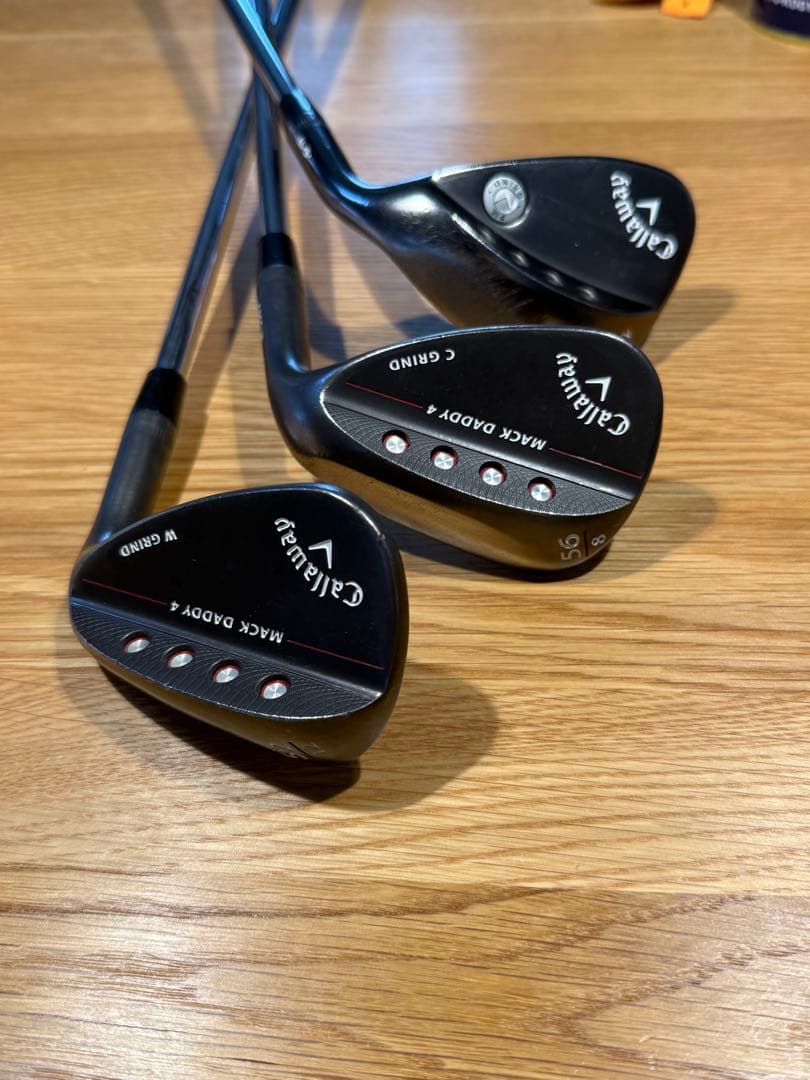 Callaway Mack Daddy 4 ウェッジ 3本セット