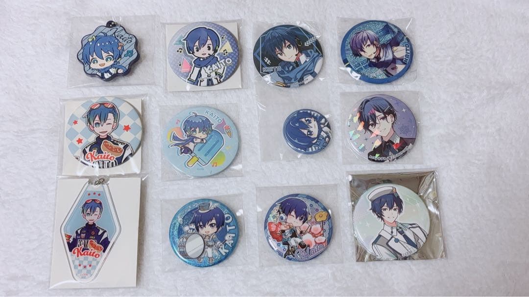 KAITO 缶バッジ マジミラ 雪ミク