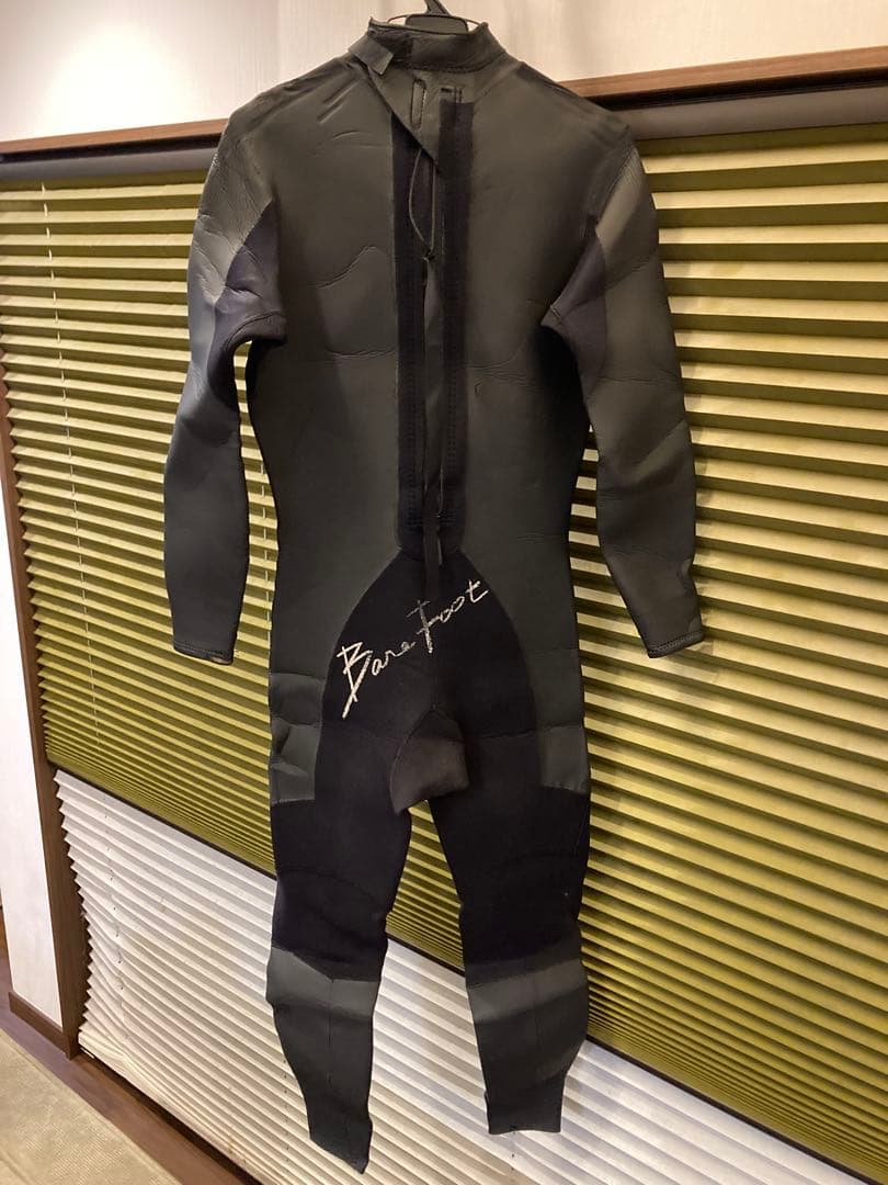 セミドライスーツ　ウェットスーツSUSSEXグレー/ブラック格安中古品　メンズ