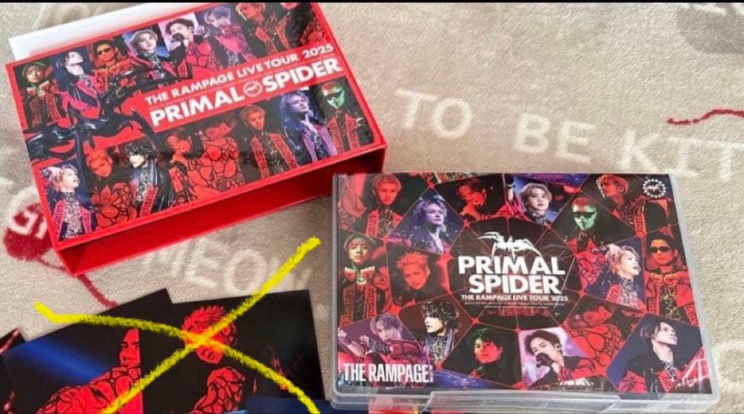 THE RAMPAGE ライブDVD プラスパ PRIMAL SPIDER