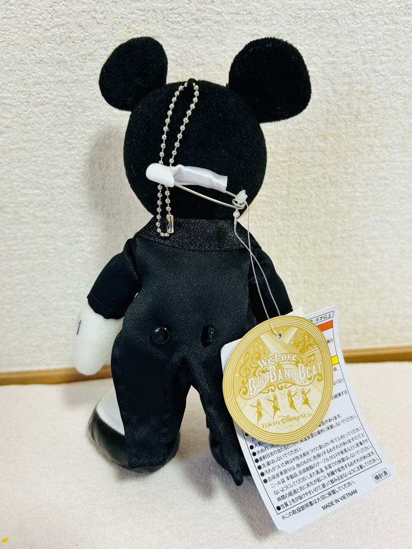 【美品】ビッグバンドビート デイズニー ミッキー ミニー ぬいぐるみバッチ 3点