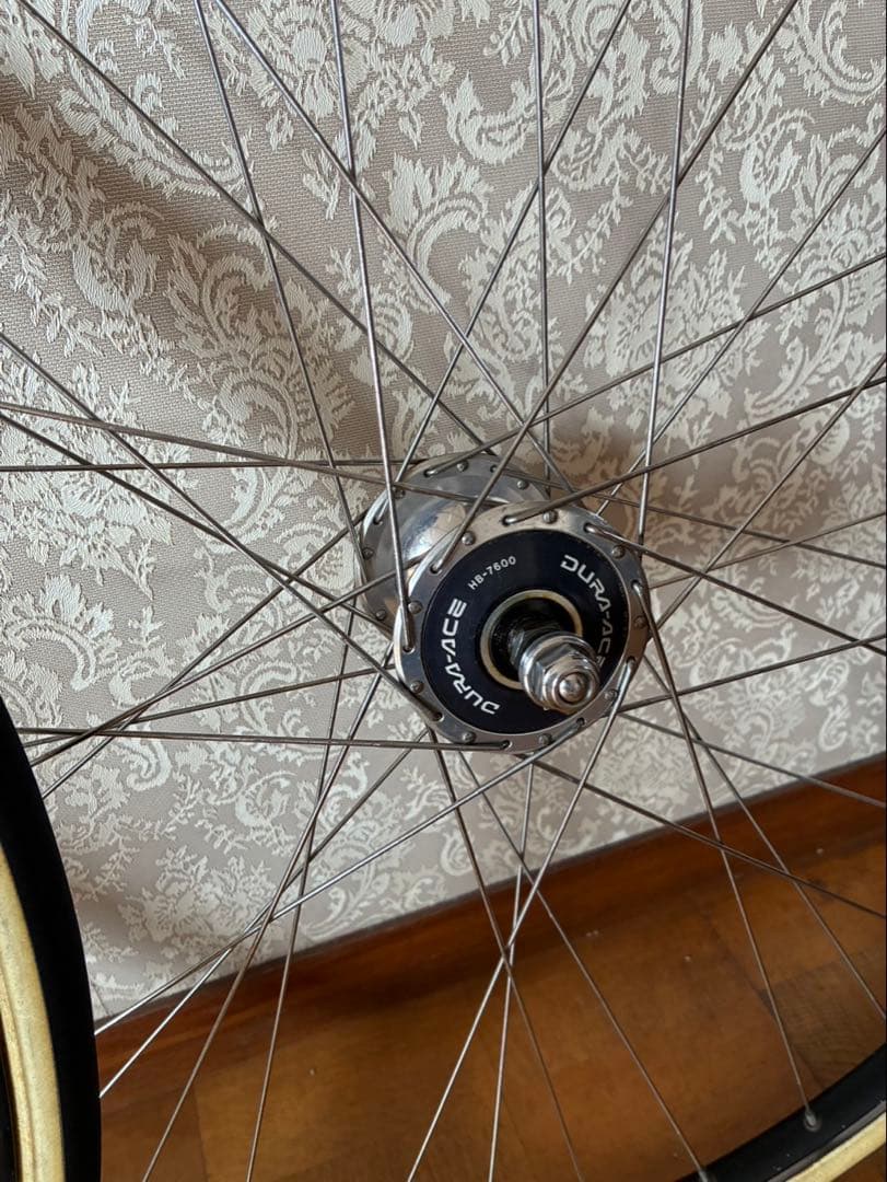 ホイール前後フロントリアセット シマノDURA-ACE HB-7600 NJS