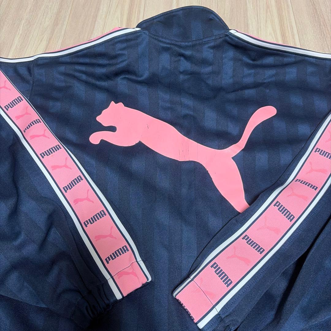 希少 PUMA プーマ ジャージ 上下セット 長袖 プージャ ビッグロゴ