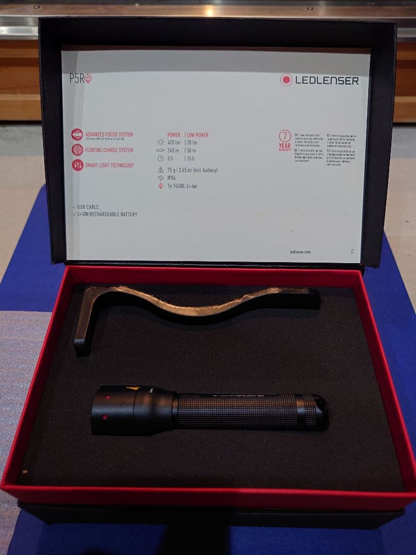 (新品)LEDLENSER P5R 懐中電灯 USB充電②