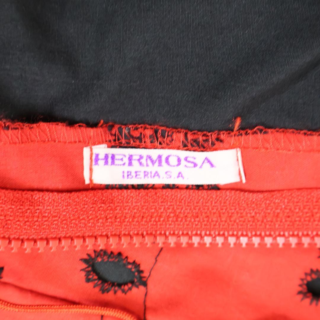 【フラメンコ衣装】レッド HERMOSA IBERIA ブラウス トップス 赤