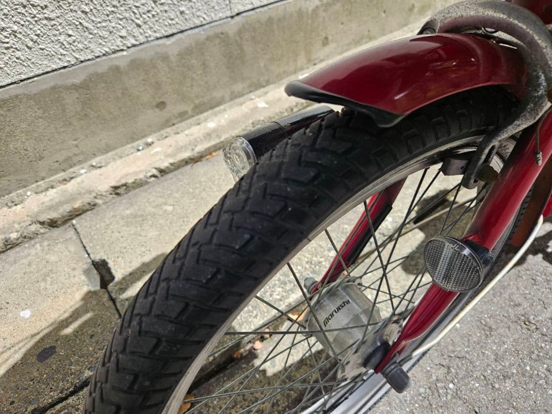 けい。丸石サイクル　ふらっか～ず　子供乗せ自転車3人乗り