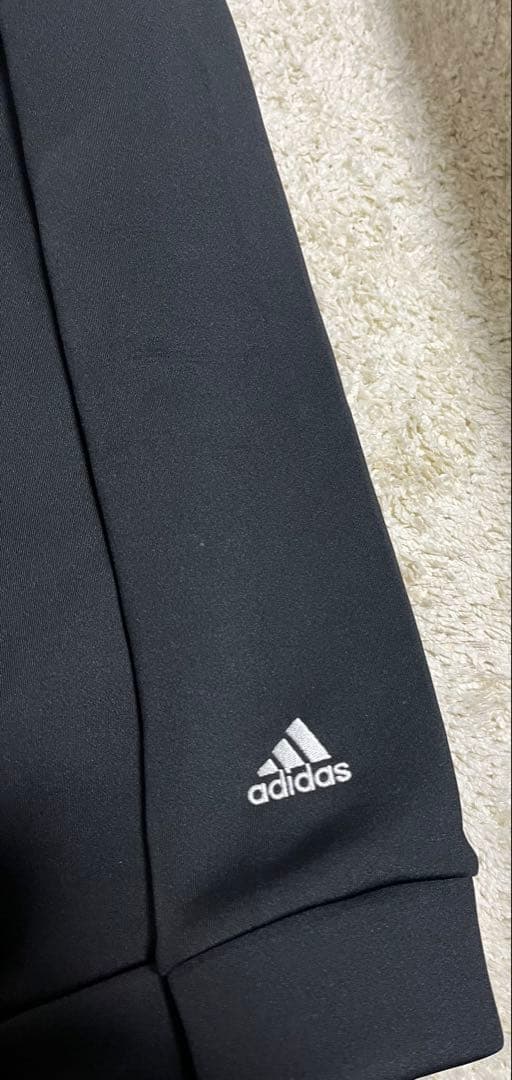 【美品】adidas ダンボールスエットパーカーレディースゴルフM